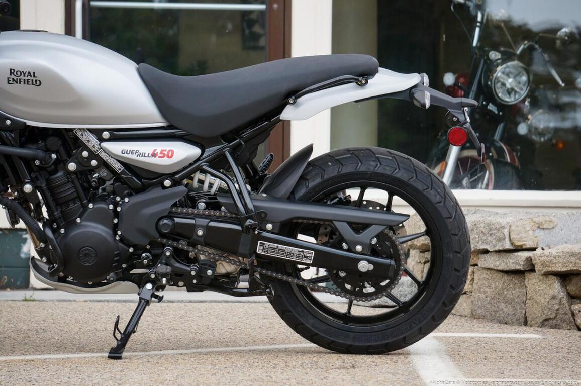 2026 Royal Enfield Guerilla 450 Smoke Silver Launch Edition Boston MA