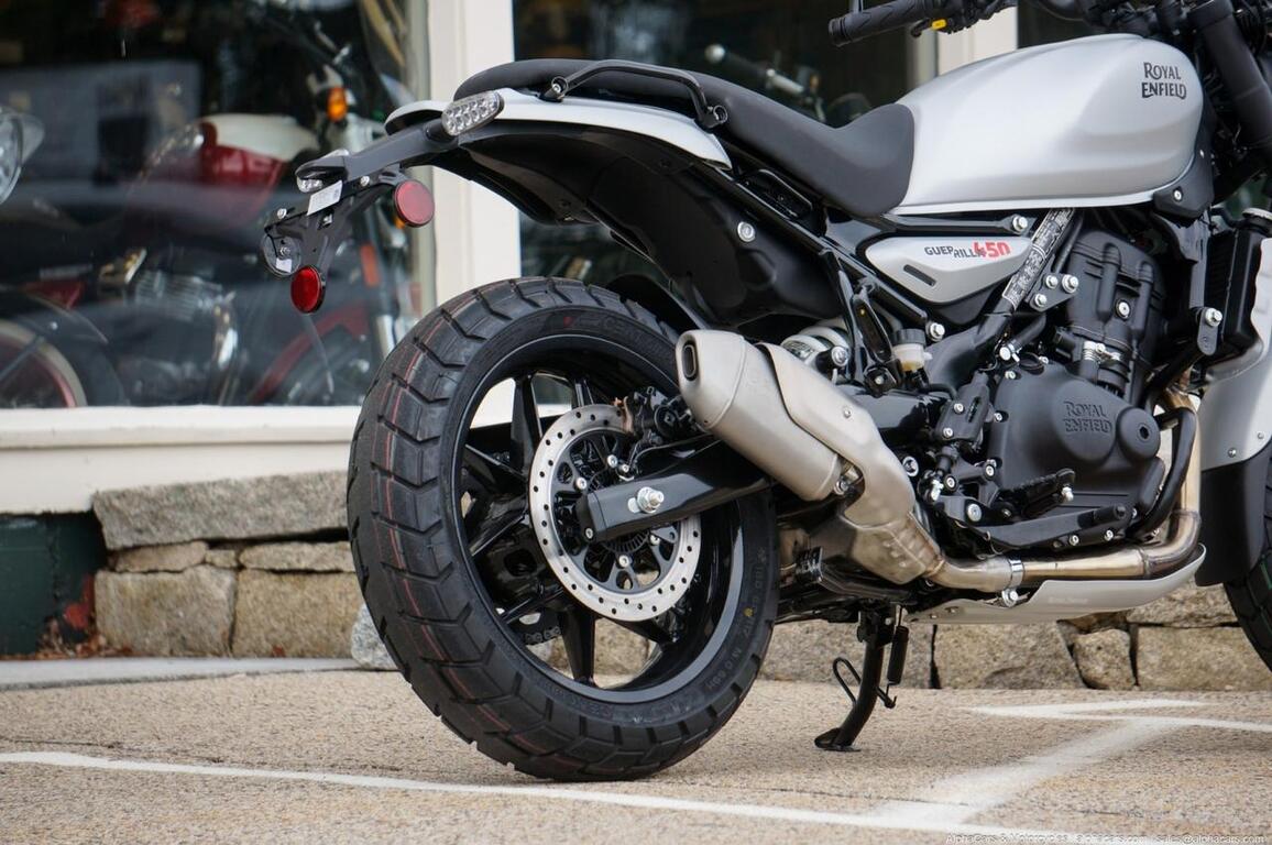 2026 Royal Enfield Guerilla 450 Smoke Silver Launch Edition Boston MA