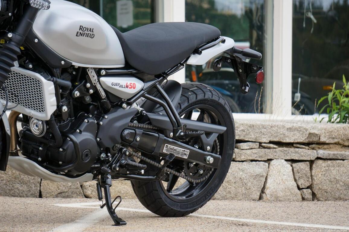 2026 Royal Enfield Guerilla 450 Smoke Silver Launch Edition Boston MA