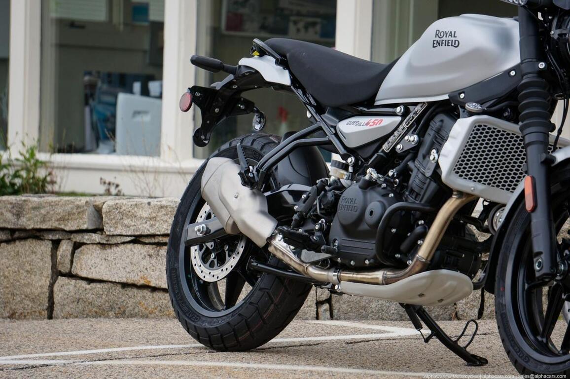2026 Royal Enfield Guerilla 450 Smoke Silver Launch Edition Boston MA