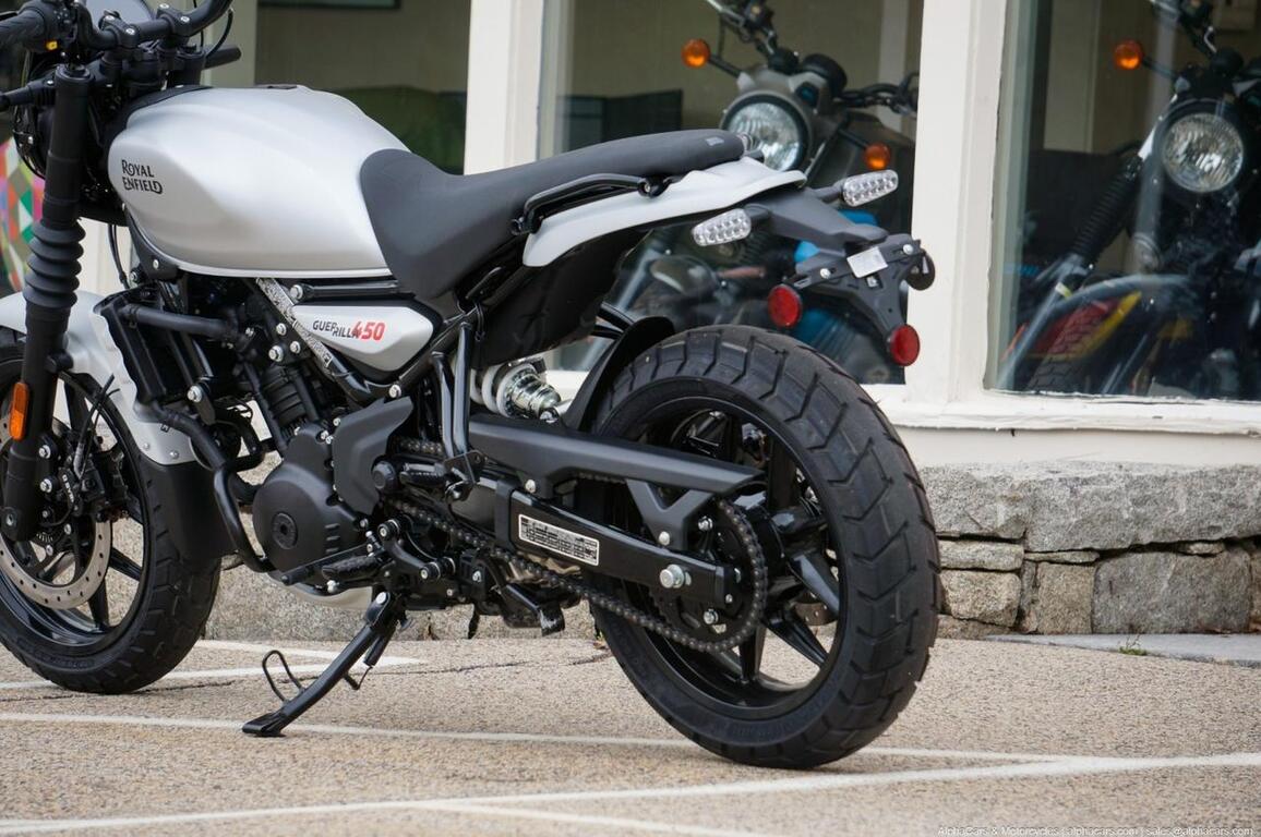 2026 Royal Enfield Guerilla 450 Smoke Silver Launch Edition Boston MA