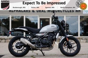 2026_Royal Enfield_Guerilla 450_Smoke Silver Launch Edition_ Boston MA