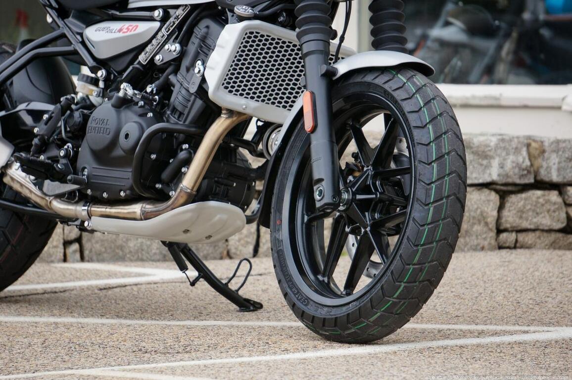 2026 Royal Enfield Guerilla 450 Smoke Silver Launch Edition Boston MA