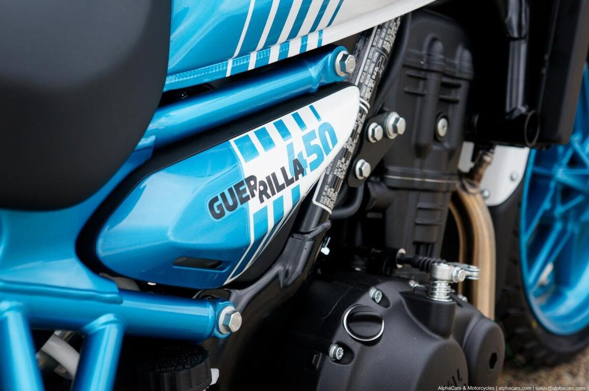 2026 Royal Enfield Guerrilla 450 Brava Blue Boston MA