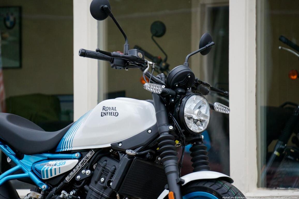 2026 Royal Enfield Guerrilla 450 Brava Blue Boston MA