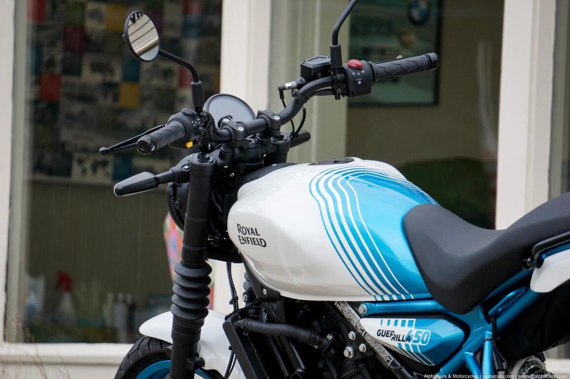 2026 Royal Enfield Guerrilla 450 Brava Blue Boston MA