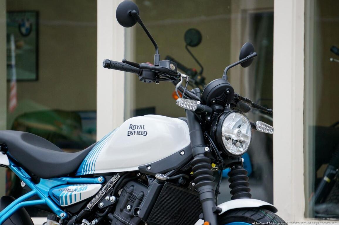 2026 Royal Enfield Guerrilla 450 Brava Blue Boston MA