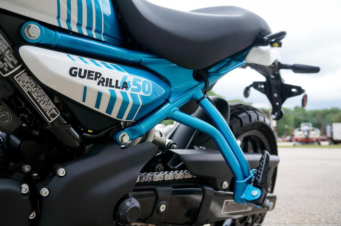 2026 Royal Enfield Guerrilla 450 Brava Blue Boston MA