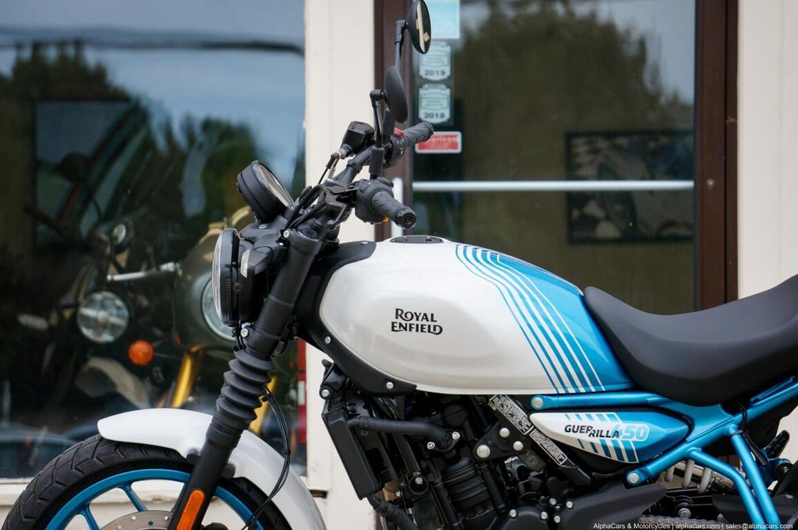 2026 Royal Enfield Guerrilla 450 Brava Blue Boston MA