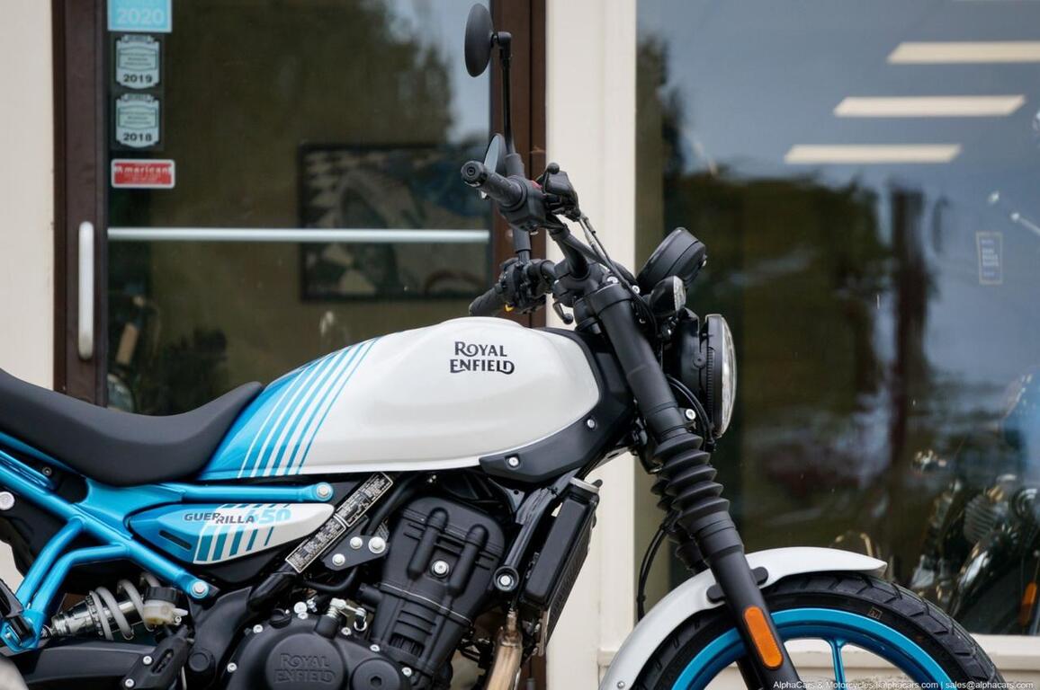 2026 Royal Enfield Guerrilla 450 Brava Blue Boston MA