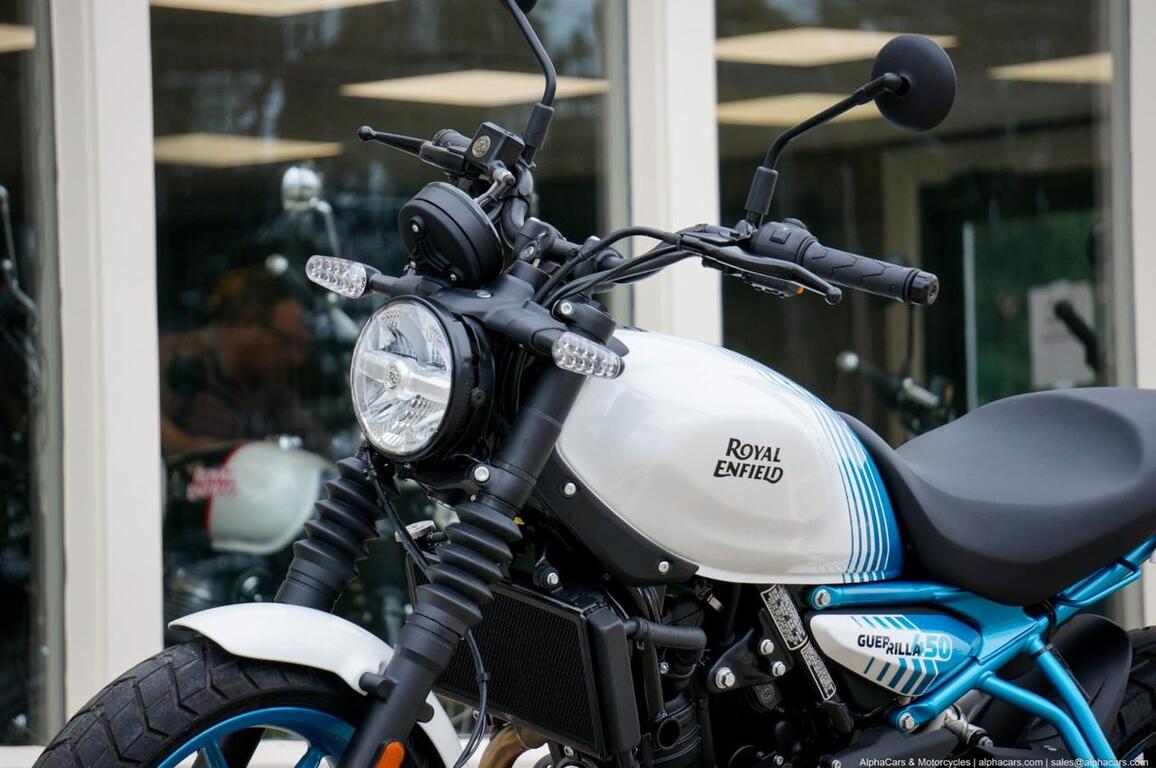 2026 Royal Enfield Guerrilla 450 Brava Blue Boston MA