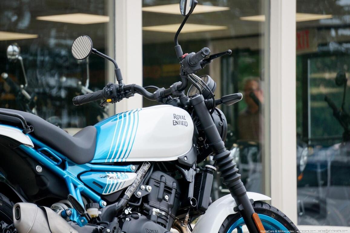 2026 Royal Enfield Guerrilla 450 Brava Blue Boston MA