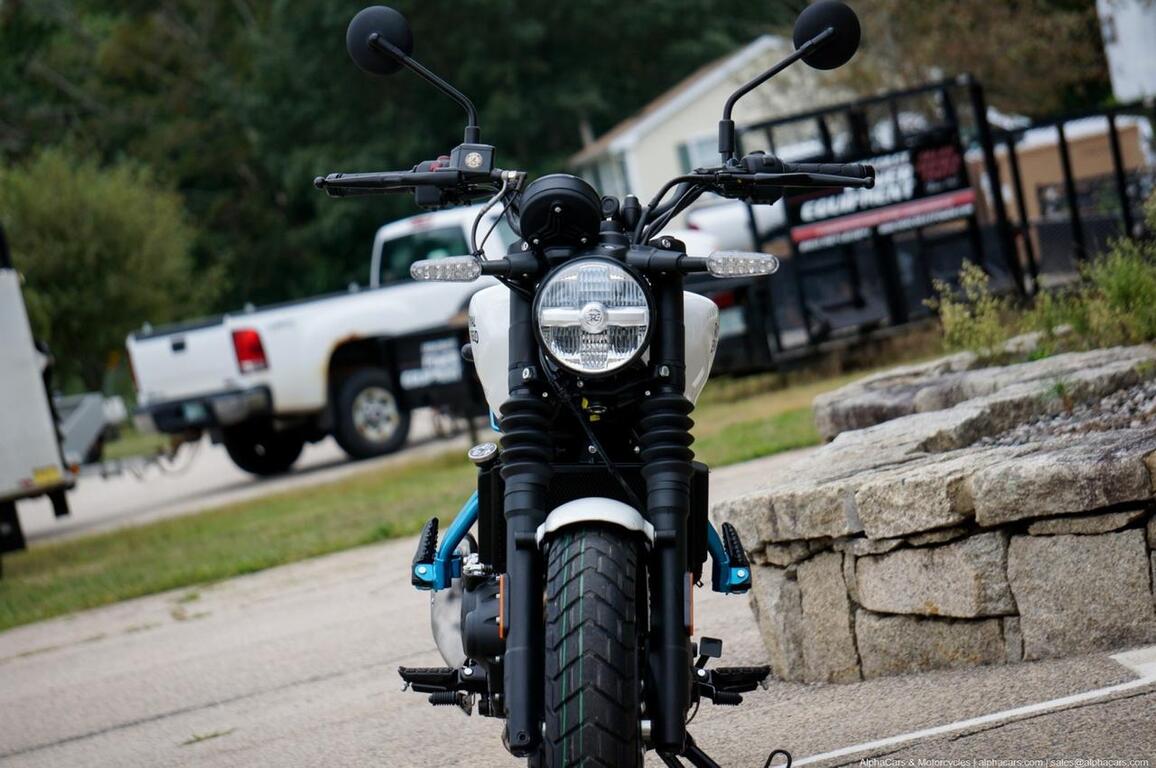 2026 Royal Enfield Guerrilla 450 Brava Blue Boston MA