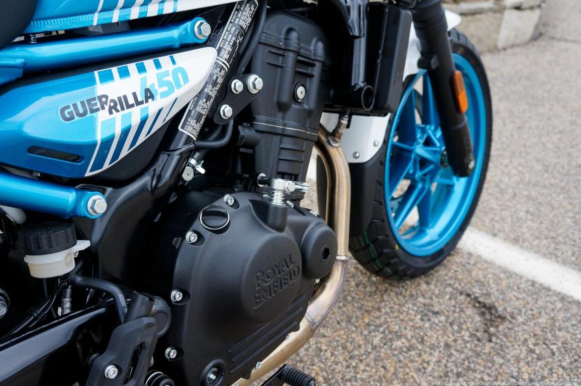 2026 Royal Enfield Guerrilla 450 Brava Blue Boston MA