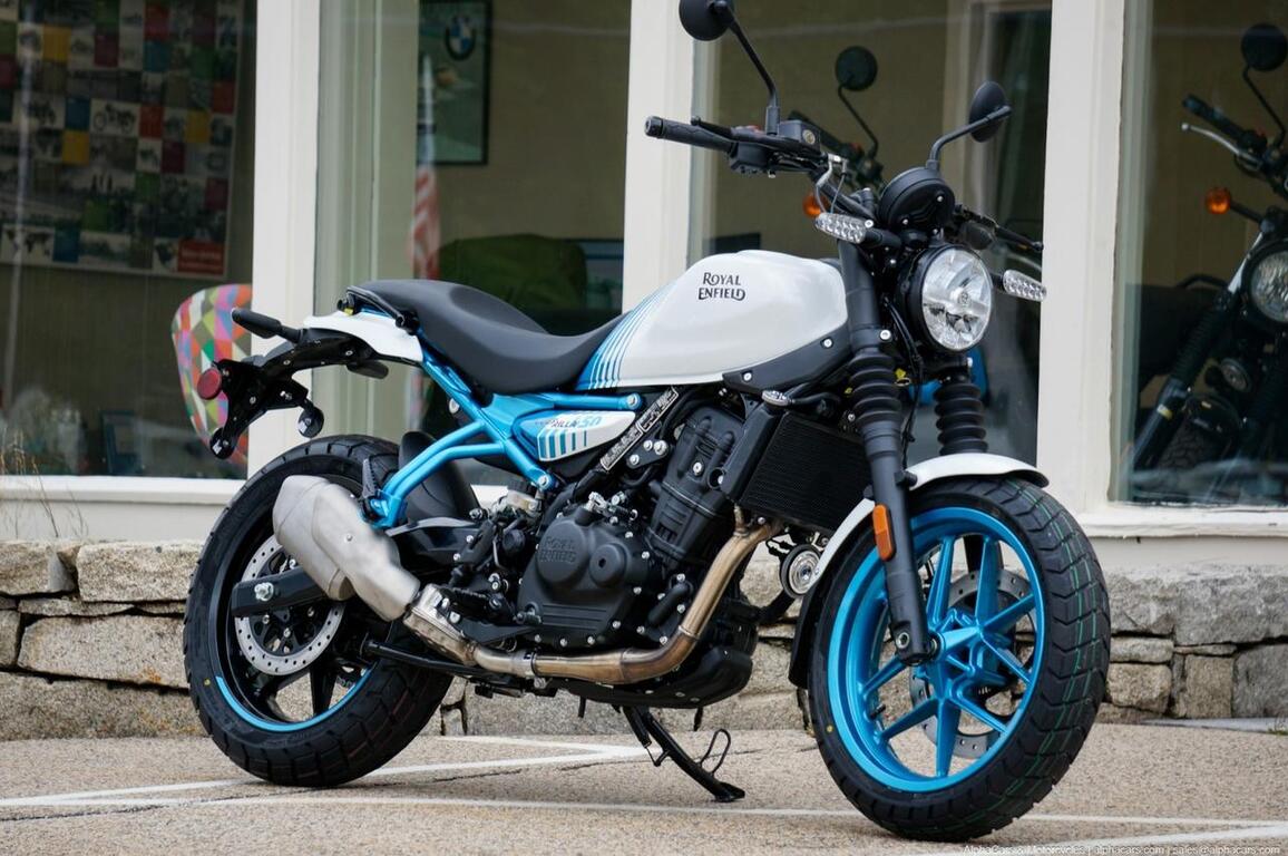 2026 Royal Enfield Guerrilla 450 Brava Blue Boston MA