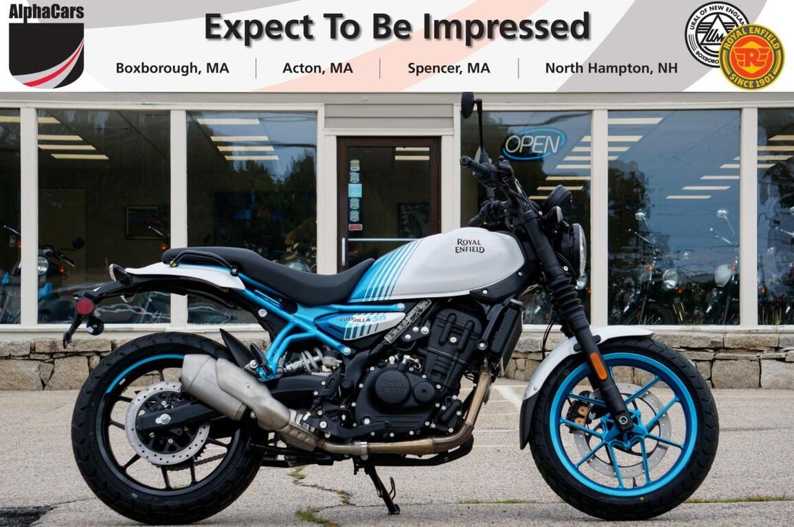 2026 Royal Enfield Guerrilla 450 Brava Blue Boston MA