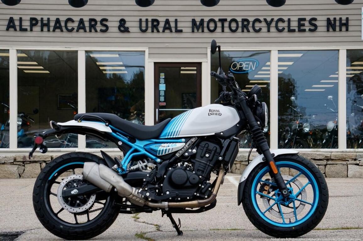 2026 Royal Enfield Guerrilla 450 Brava Blue Boston MA