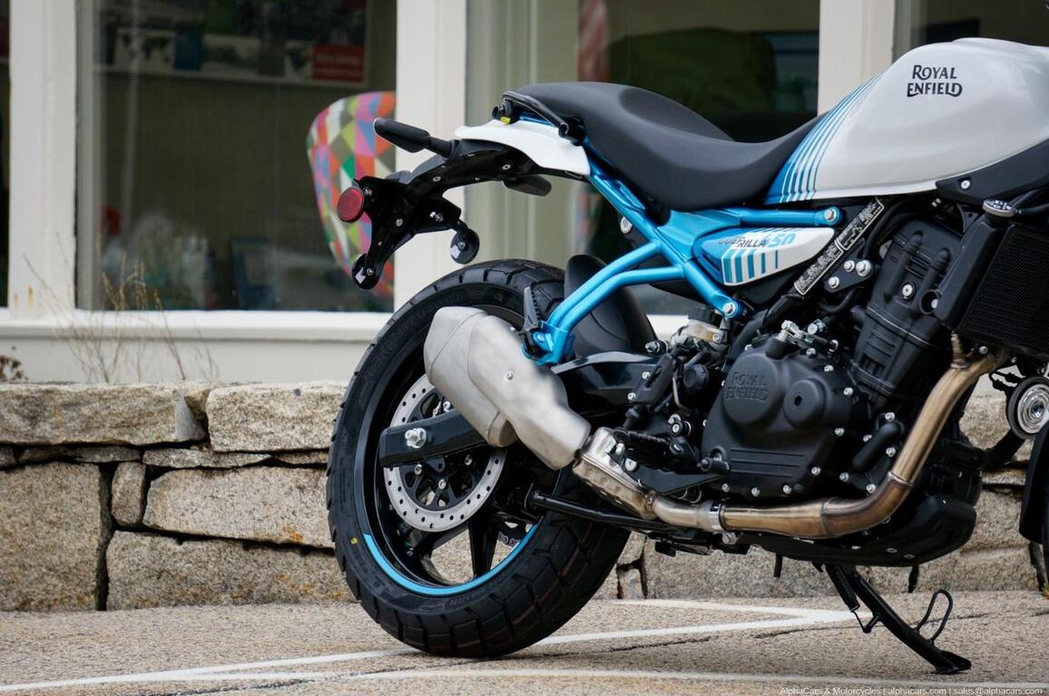 2026 Royal Enfield Guerrilla 450 Brava Blue Boston MA