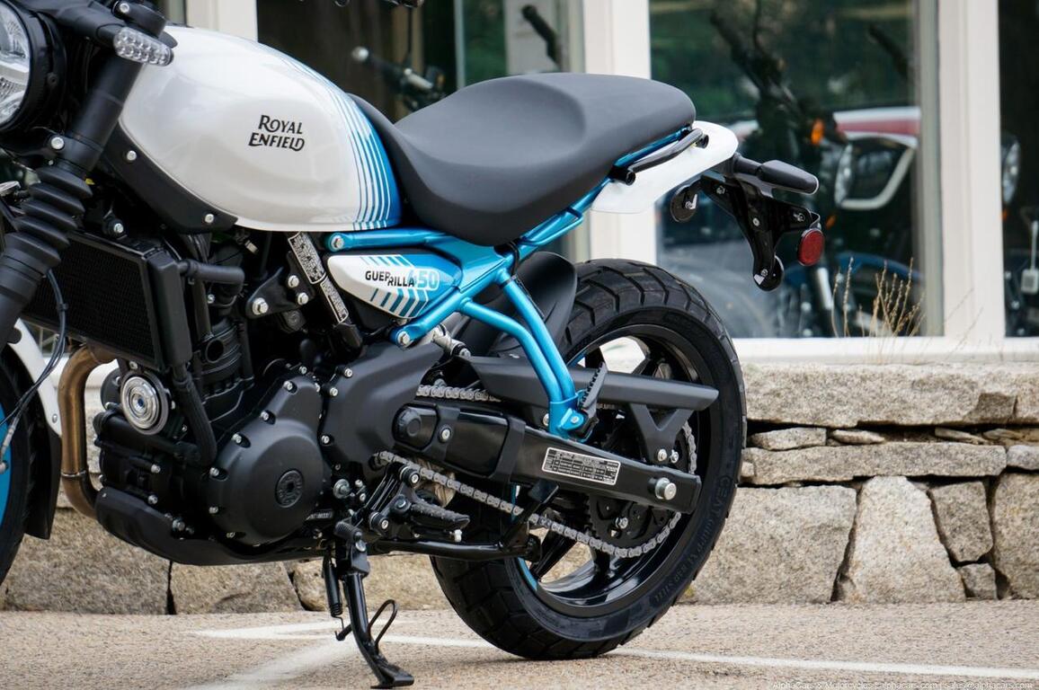 2026 Royal Enfield Guerrilla 450 Brava Blue Boston MA