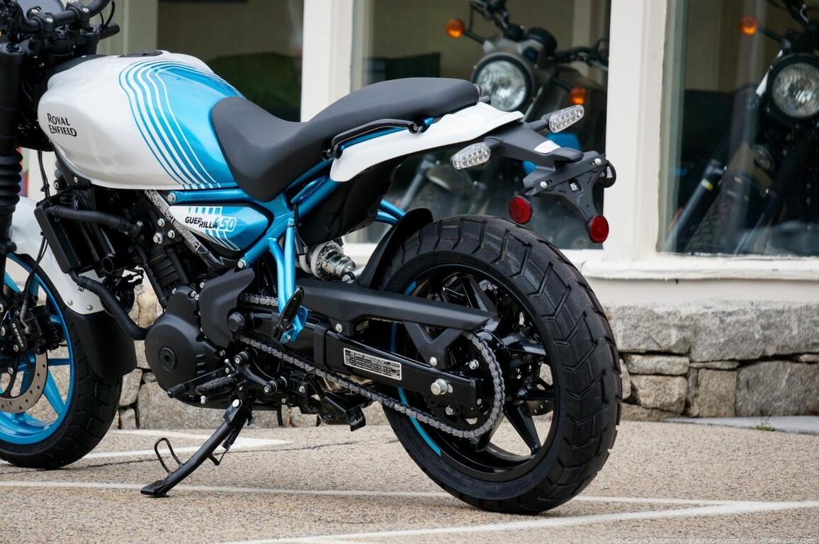 2026 Royal Enfield Guerrilla 450 Brava Blue Boston MA