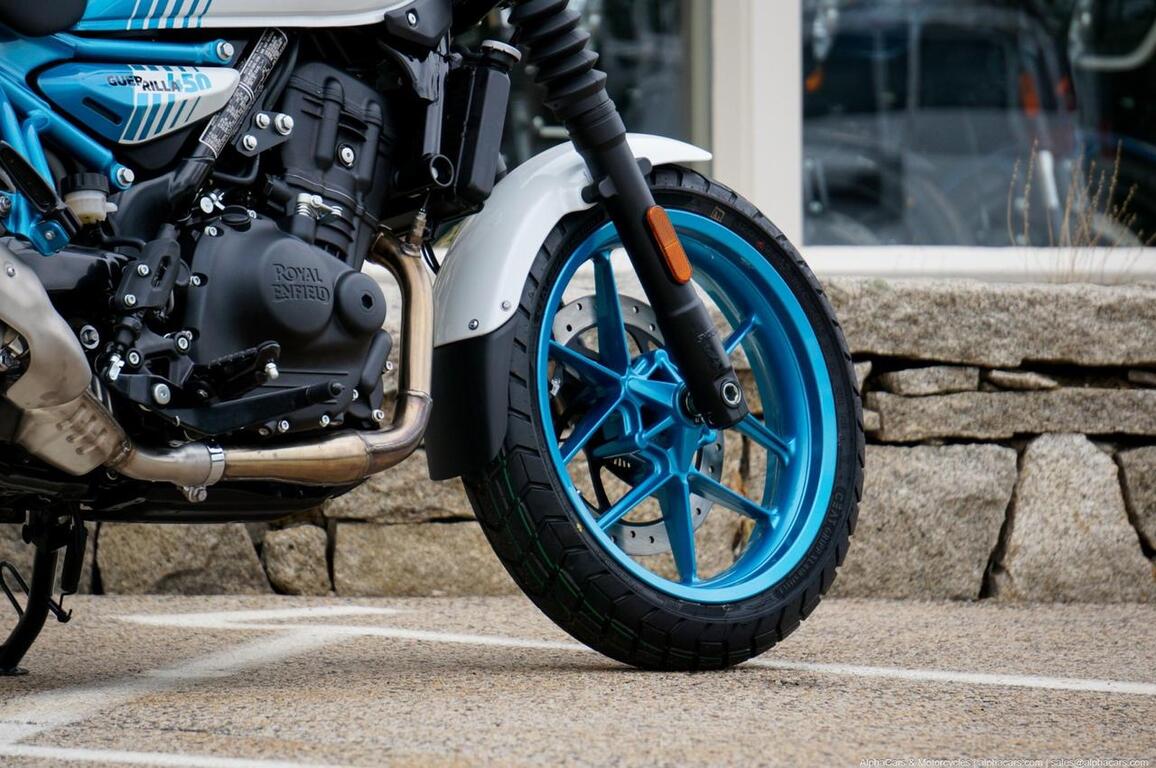 2026 Royal Enfield Guerrilla 450 Brava Blue Boston MA
