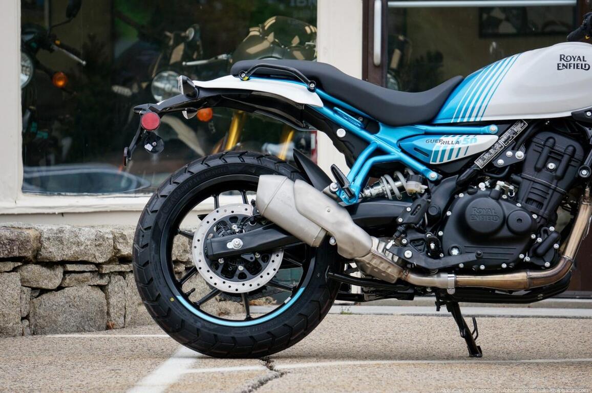 2026 Royal Enfield Guerrilla 450 Brava Blue Boston MA