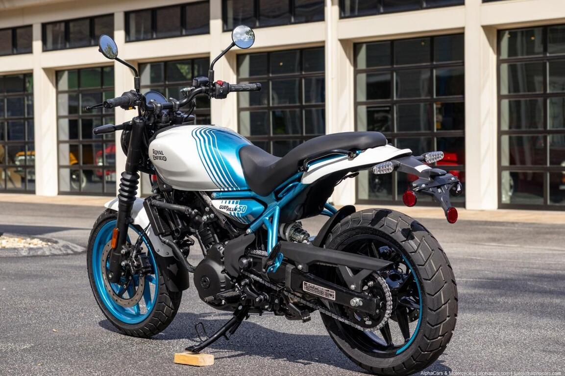 2026 Royal Enfield Guerrilla 450 Brava Blue Boston MA