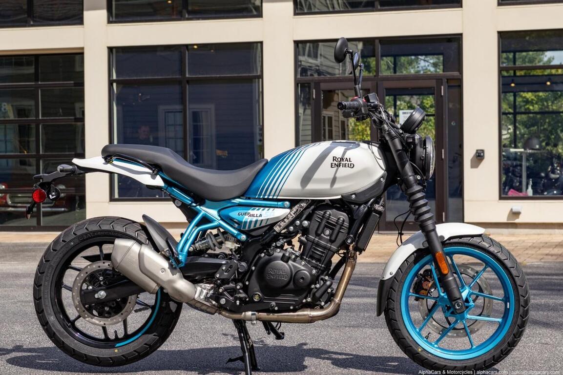 2026 Royal Enfield Guerrilla 450 Brava Blue Boston MA