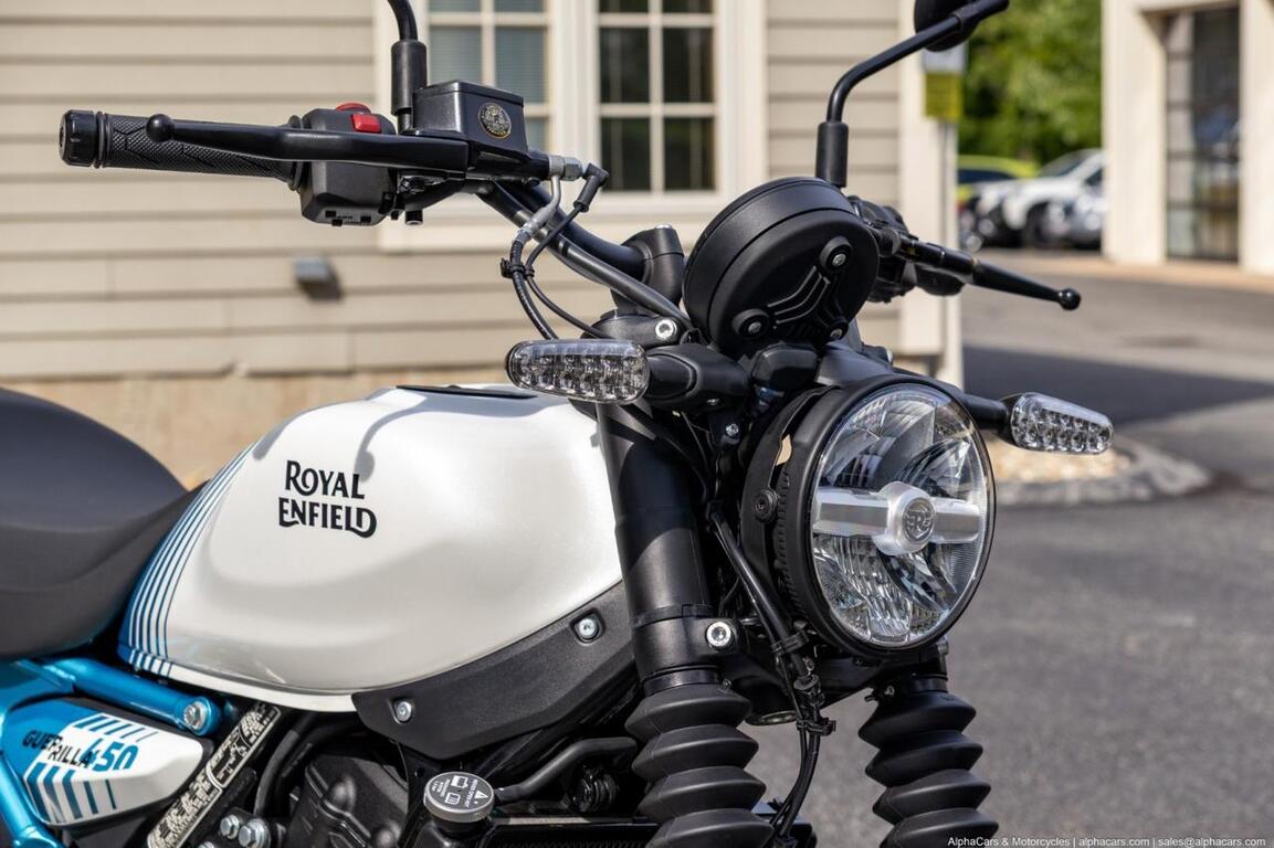 2026 Royal Enfield Guerrilla 450 Brava Blue Boston MA