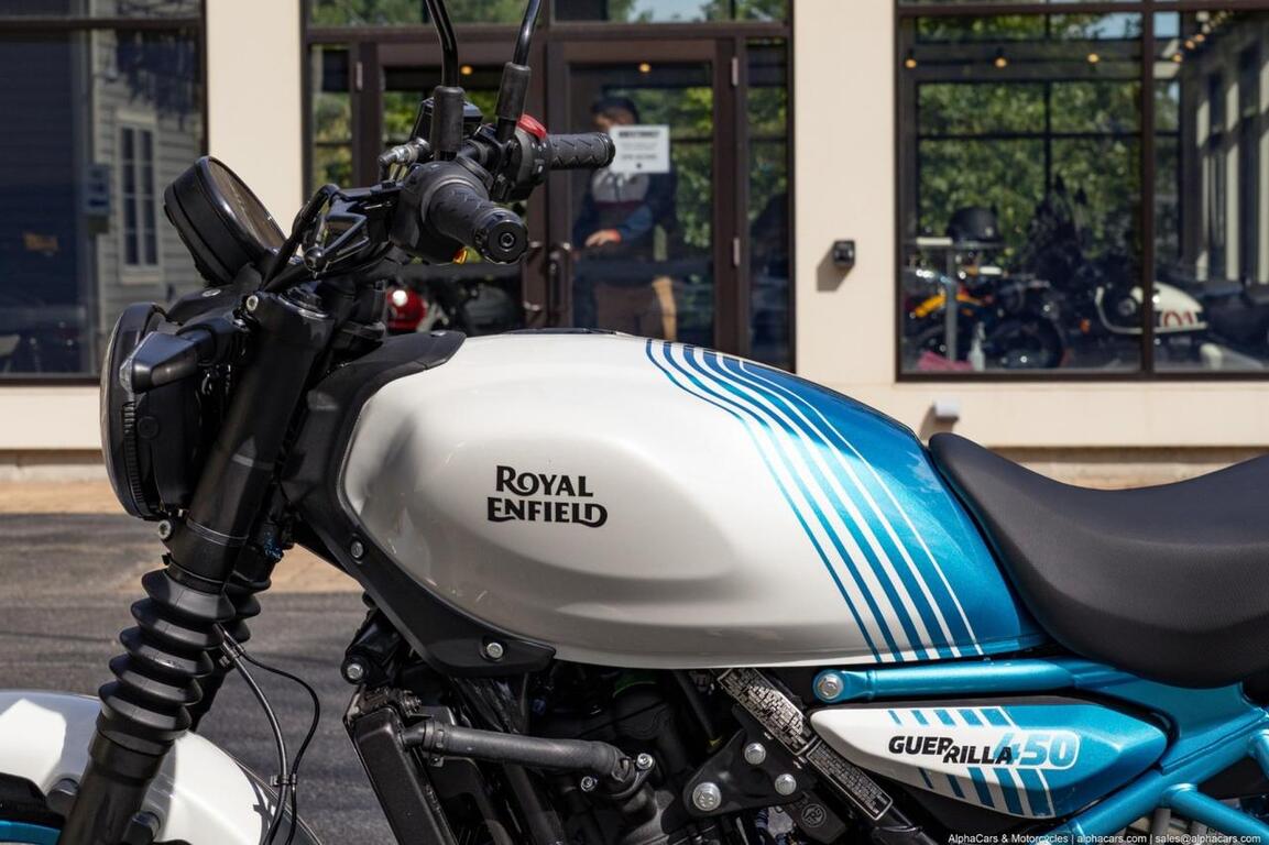 2026 Royal Enfield Guerrilla 450 Brava Blue Boston MA