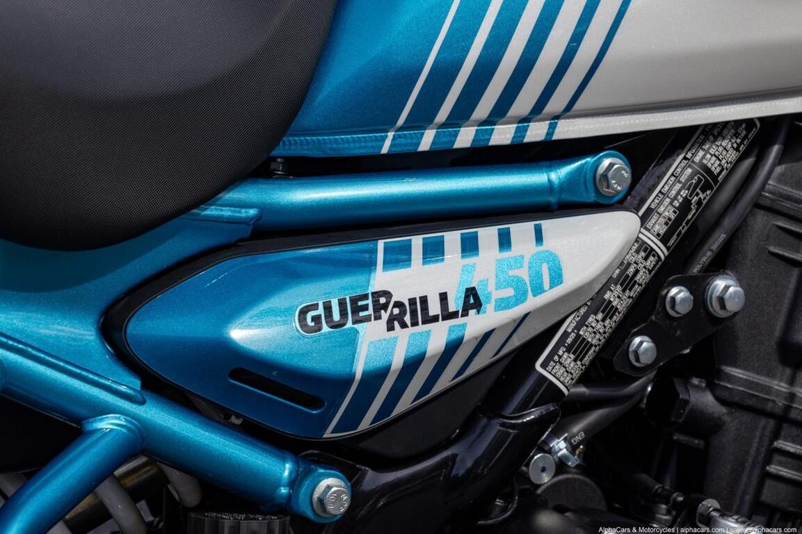 2026 Royal Enfield Guerrilla 450 Brava Blue Boston MA