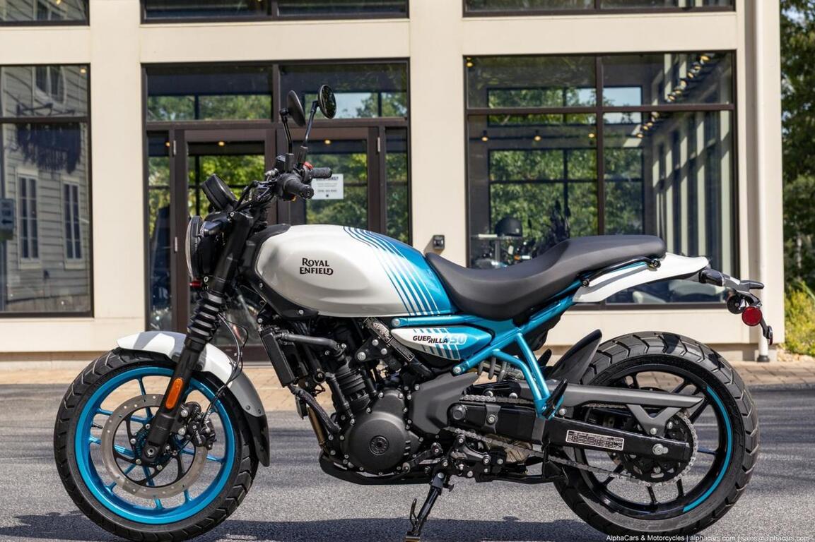 2026 Royal Enfield Guerrilla 450 Brava Blue Boston MA