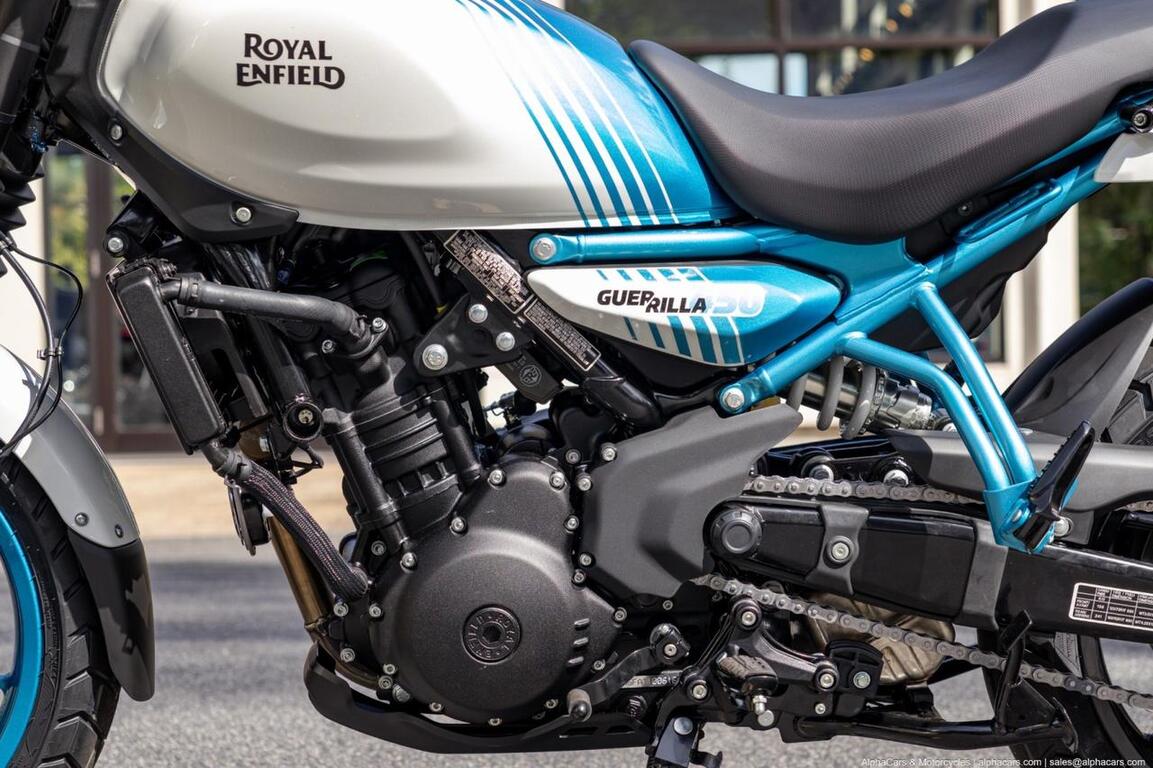 2026 Royal Enfield Guerrilla 450 Brava Blue Boston MA