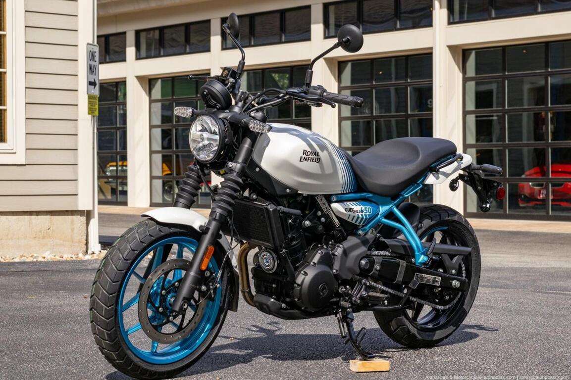2026 Royal Enfield Guerrilla 450 Brava Blue Boston MA