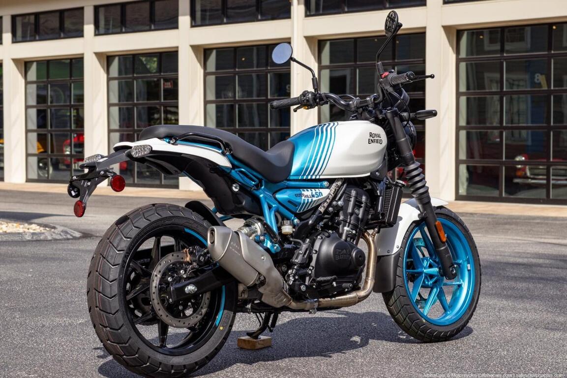 2026 Royal Enfield Guerrilla 450 Brava Blue Boston MA