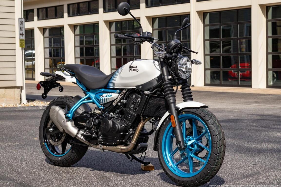 2026 Royal Enfield Guerrilla 450 Brava Blue Boston MA