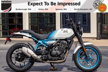 2026_Royal Enfield_Guerrilla 450_Brava Blue_ Boston MA