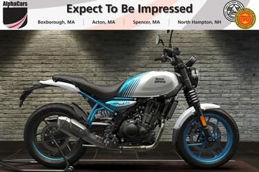 2026_Royal Enfield_Guerrilla 450_Brava Blue_ Boston MA
