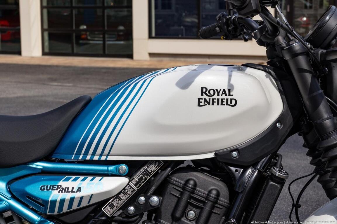 2026 Royal Enfield Guerrilla 450 Brava Blue Boston MA