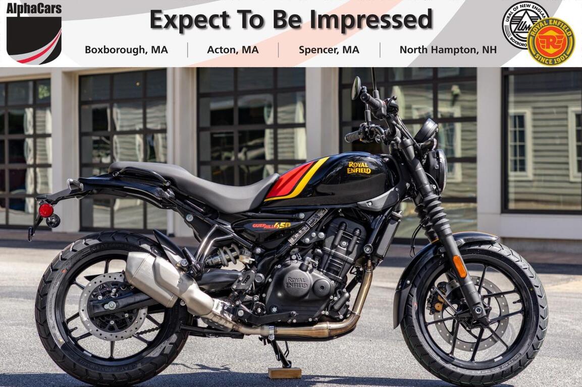 2026 Royal Enfield Guerrilla 450 Playa Black Boston MA