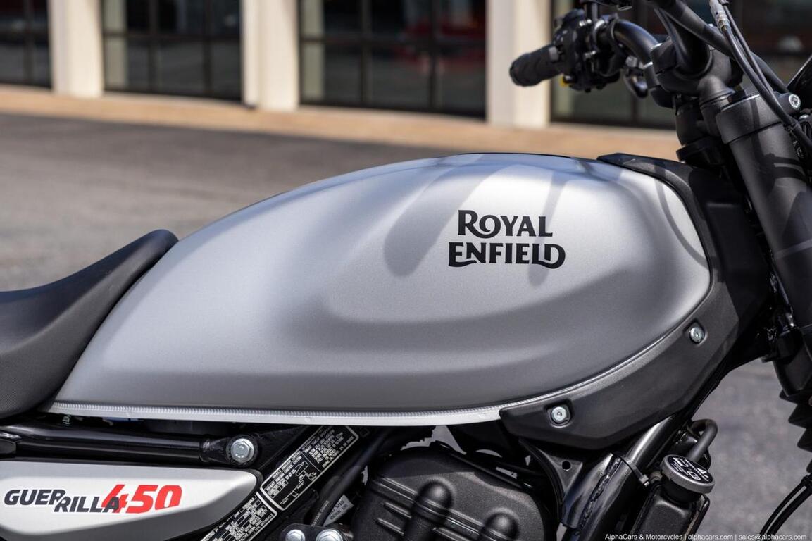 2026 Royal Enfield Guerrilla 450 Smoke Silver Boston MA