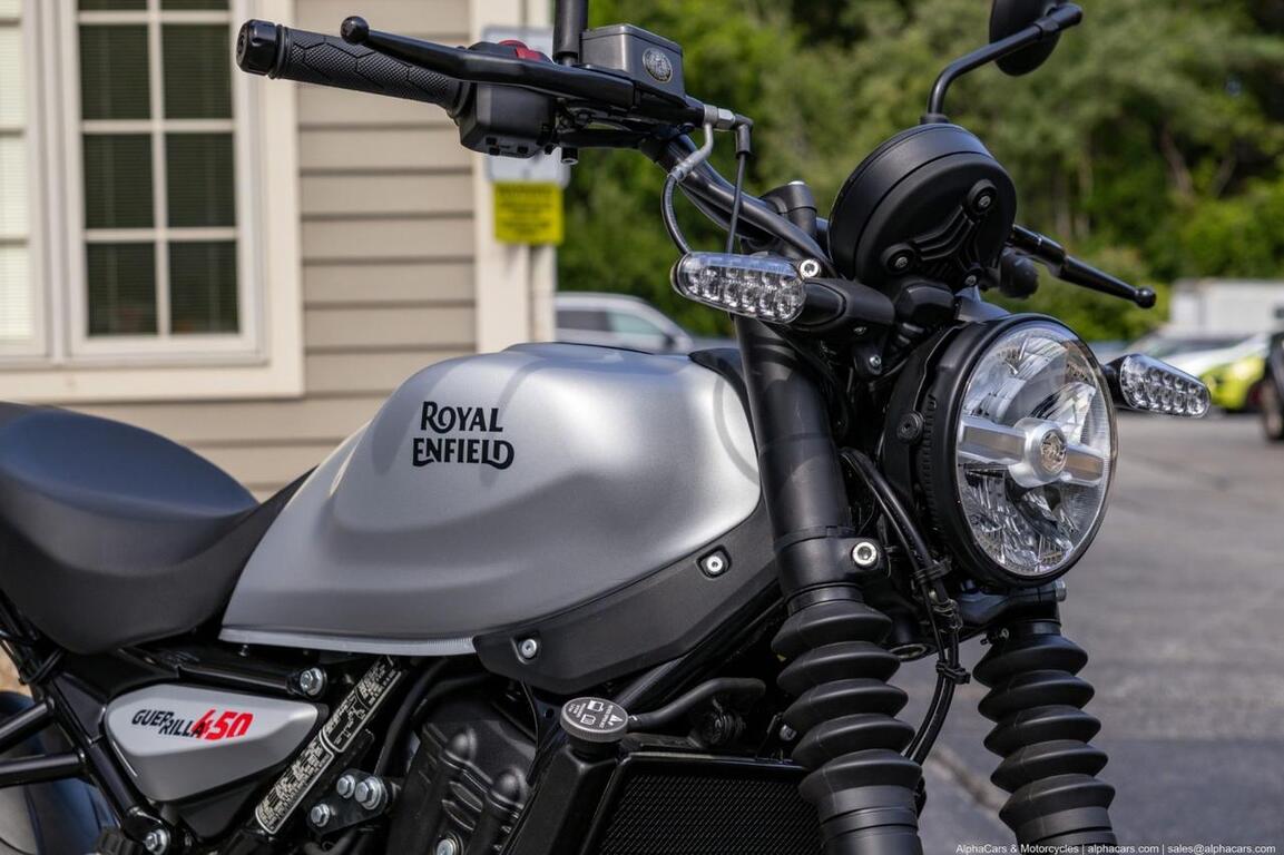 2026 Royal Enfield Guerrilla 450 Smoke Silver Boston MA