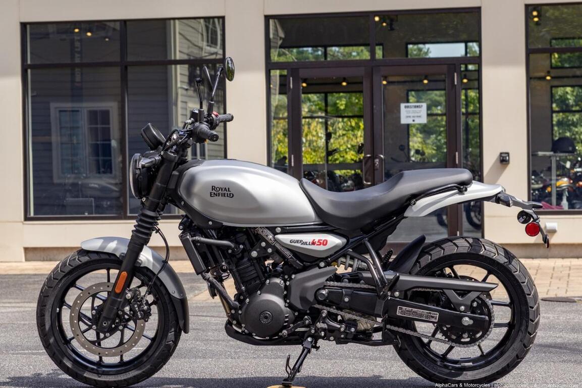 2026 Royal Enfield Guerrilla 450 Smoke Silver Boston MA