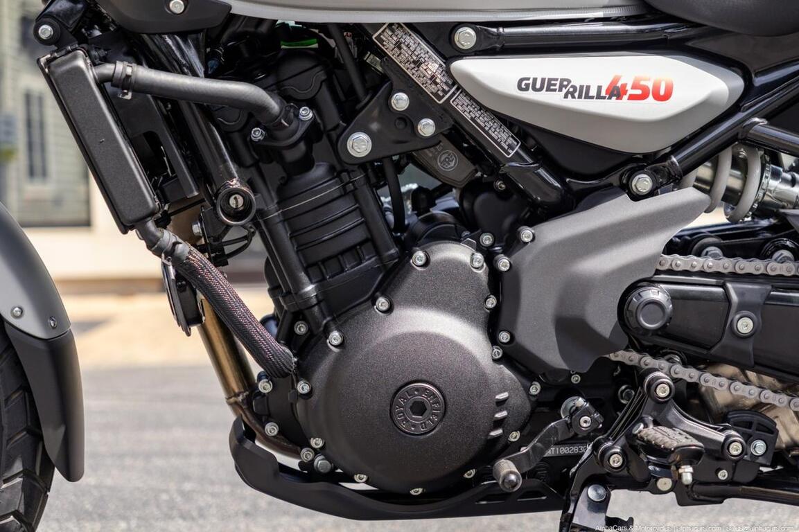 2026 Royal Enfield Guerrilla 450 Smoke Silver Boston MA