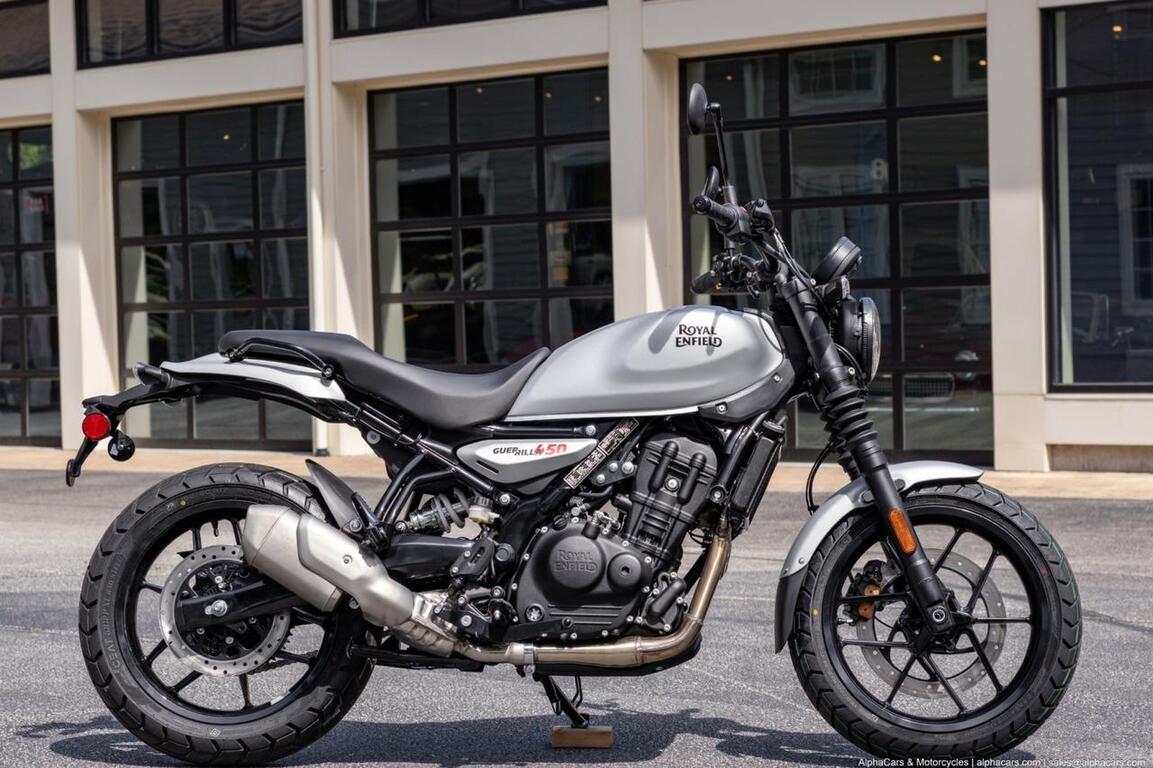 2026 Royal Enfield Guerrilla 450 Smoke Silver Boston MA