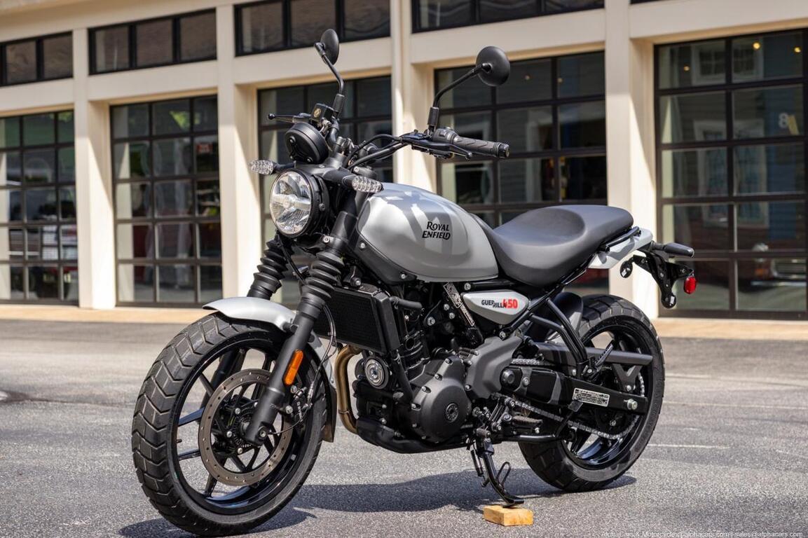 2026 Royal Enfield Guerrilla 450 Smoke Silver Boston MA