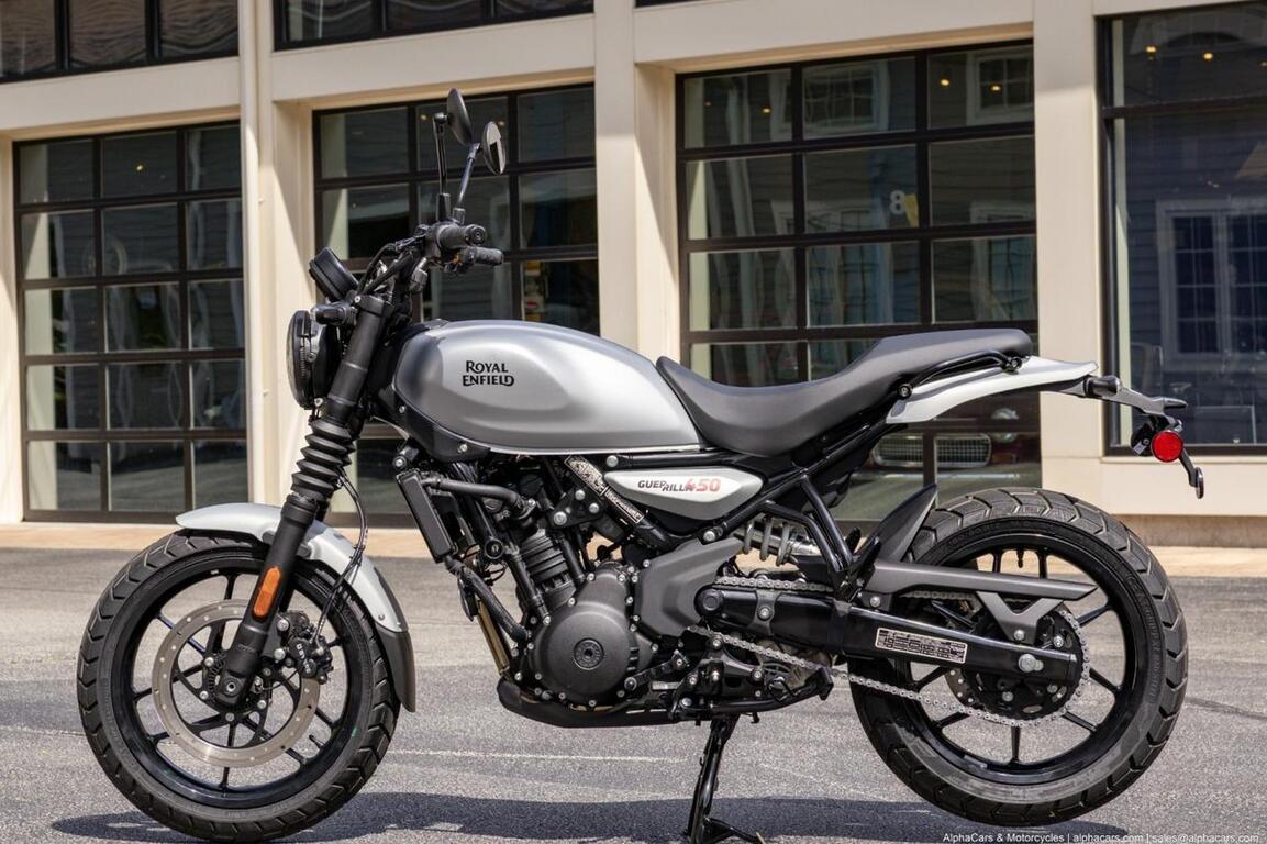 2026 Royal Enfield Guerrilla 450 Smoke Silver Boston MA