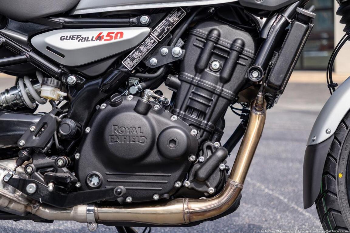 2026 Royal Enfield Guerrilla 450 Smoke Silver Boston MA