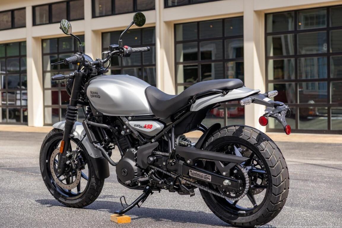 2026 Royal Enfield Guerrilla 450 Smoke Silver Boston MA