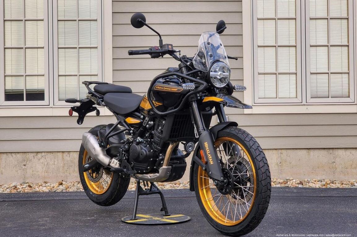 2026 Royal Enfield Himalayan 450 Hanle Black Tubeless Boston MA